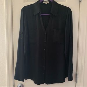 Black Portofino Express Blouse